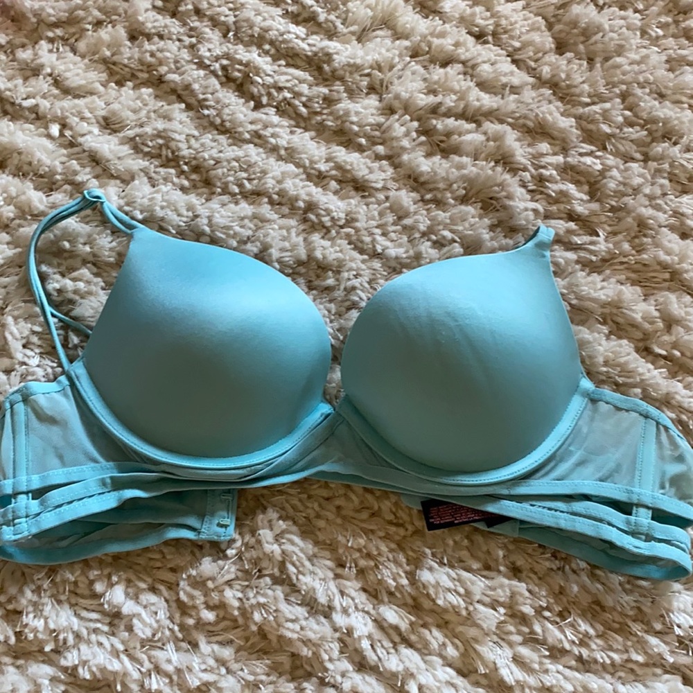 Victoria Secret Teal Push-up Bra